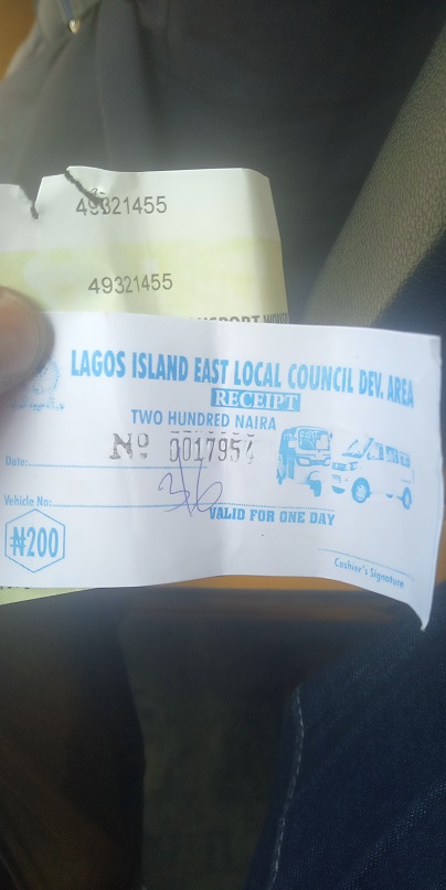 Lagos East LCDA ticket